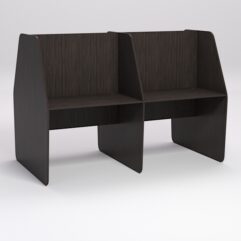 Стол оператора колл-центра секционный двухсторонний №7-2, Дуб Венге