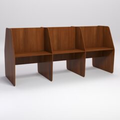 Стол оператора колл-центра секционный двухсторонний №7-3, Орех