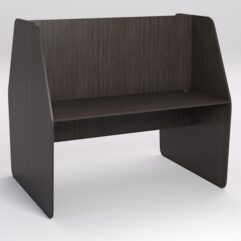 Стол оператора колл-центра двухсторонний №8-1, Дуб Венге