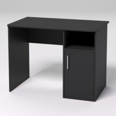 Компьютерный стол МЕНЕДЖЕР №4, Черный