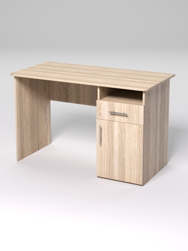 Компьютерный стол МЕНЕДЖЕР №12, Дуб Сонома
