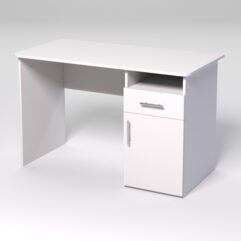 Компьютерный стол МЕНЕДЖЕР №12, Белый