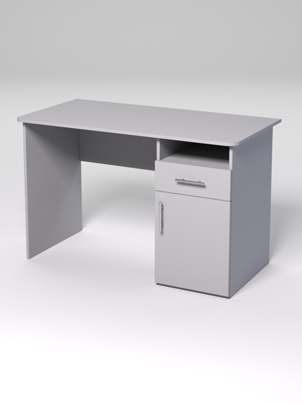 Компьютерный стол МЕНЕДЖЕР №12, Серый
