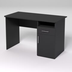 Компьютерный стол МЕНЕДЖЕР №12, Черный