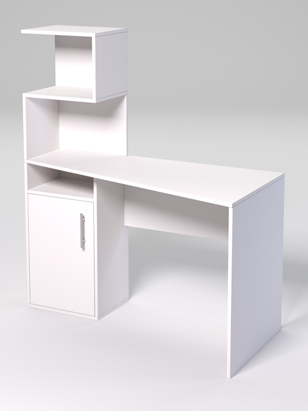 Компьютерный стол МЕНЕДЖЕР №14, Белый