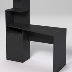 Компьютерный стол МЕНЕДЖЕР №14, Черный