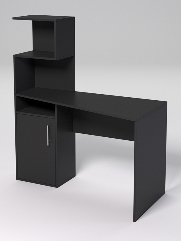 Компьютерный стол МЕНЕДЖЕР №14, Черный