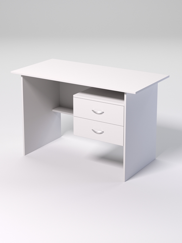 Компьютерный стол МЕНЕДЖЕР №15, Белый
