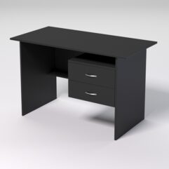 Компьютерный стол МЕНЕДЖЕР №15, Черный