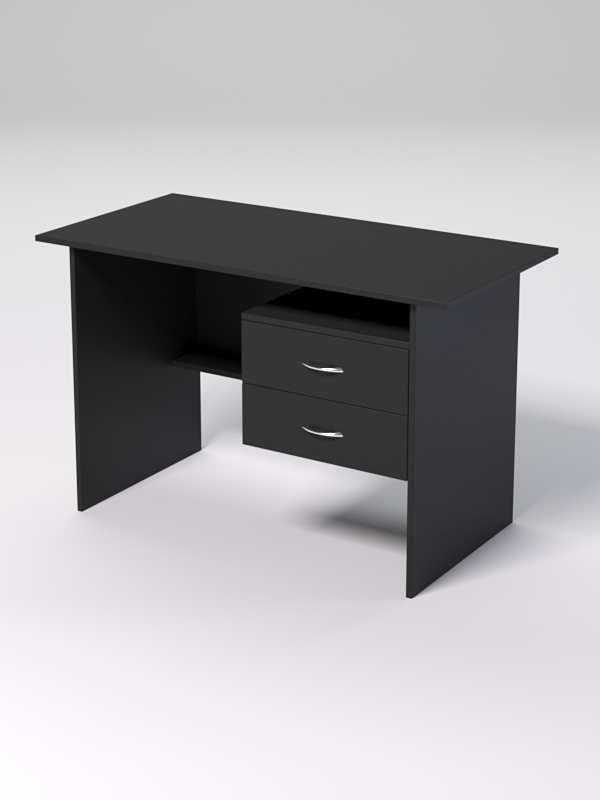 Компьютерный стол МЕНЕДЖЕР №15, Черный