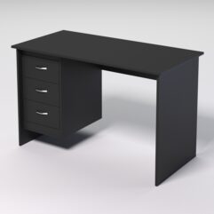 Компьютерный стол МЕНЕДЖЕР №24, Черный