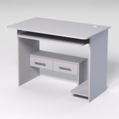 Компьютерный стол МЕНЕДЖЕР №26, Серый