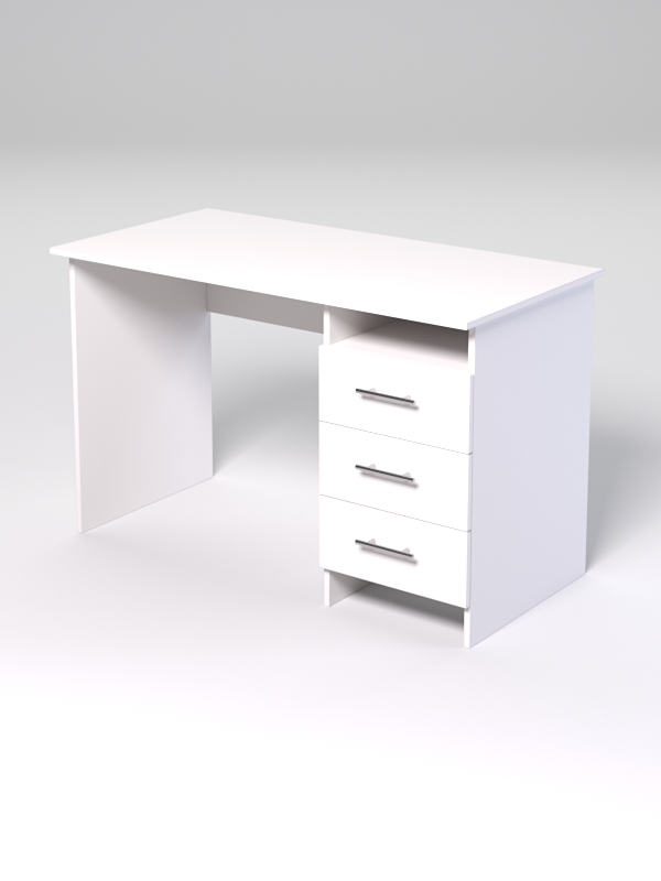 Компьютерный стол МЕНЕДЖЕР №28, Белый