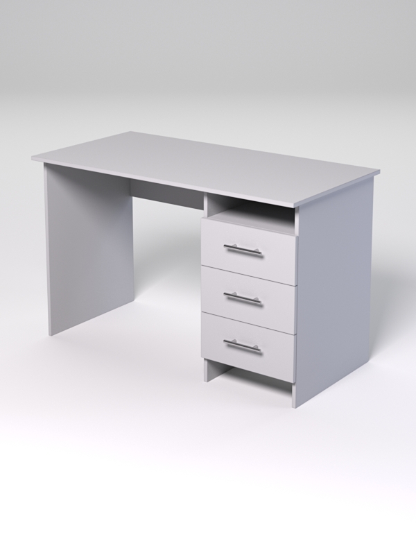 Компьютерный стол МЕНЕДЖЕР №28, Серый