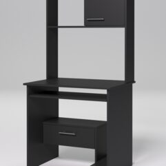 Компьютерный стол МЕНЕДЖЕР №29, Черный