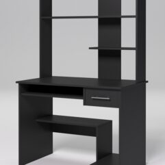 Компьютерный стол МЕНЕДЖЕР №30, Черный