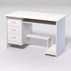 Компьютерный стол МЕНЕДЖЕР №31, Белый