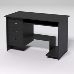 Компьютерный стол МЕНЕДЖЕР №31, Черный