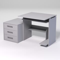 Компьютерный стол МЕНЕДЖЕР №32, Серый