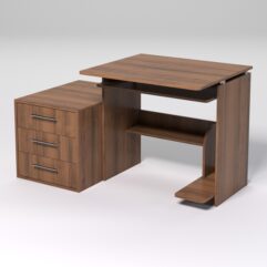 Компьютерный стол МЕНЕДЖЕР №32, Орех
