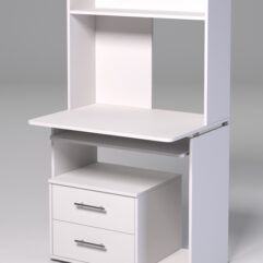 Компьютерный стол МЕНЕДЖЕР №33, Белый