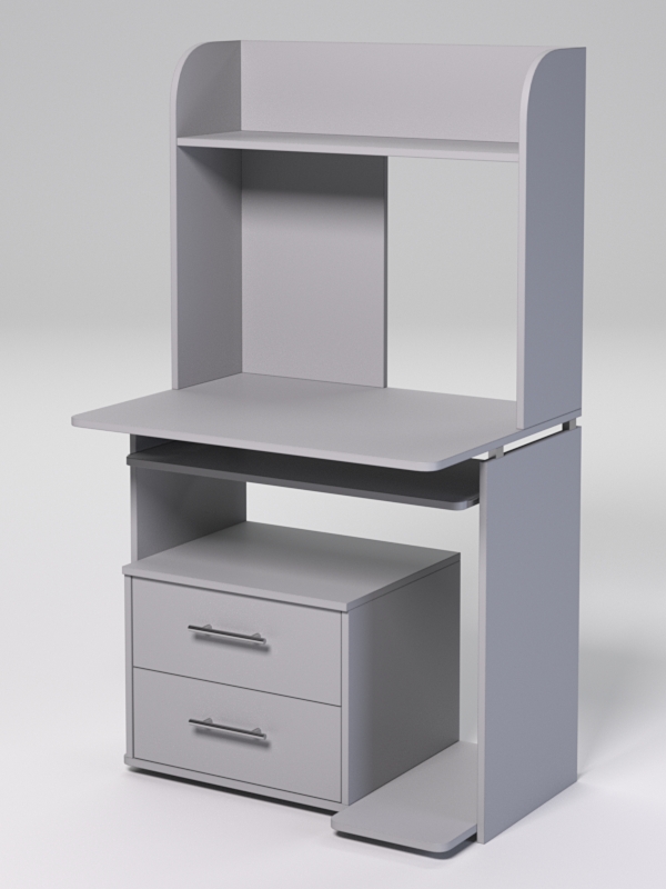 Компьютерный стол МЕНЕДЖЕР №33, Серый