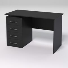 Компьютерный стол МЕНЕДЖЕР №36, Черный