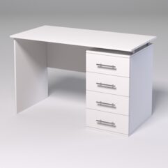 Компьютерный стол МЕНЕДЖЕР №37, Белый