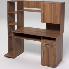 Компьютерный стол МЕНЕДЖЕР №38, Орех