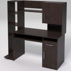 Компьютерный стол МЕНЕДЖЕР №38, Дуб Венге