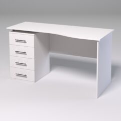 Компьютерный стол МЕНЕДЖЕР №39, Белый