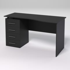Компьютерный стол МЕНЕДЖЕР №39, Черный