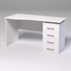 Компьютерный стол МЕНЕДЖЕР №40, Белый
