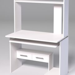 Компьютерный стол МЕНЕДЖЕР №41, Белый