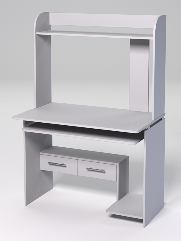 Компьютерный стол МЕНЕДЖЕР №41, Серый