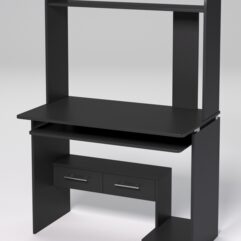 Компьютерный стол МЕНЕДЖЕР №41, Черный