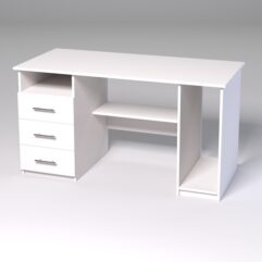 Компьютерный стол МЕНЕДЖЕР №42, Белый