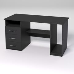 Компьютерный стол МЕНЕДЖЕР №42, Черный