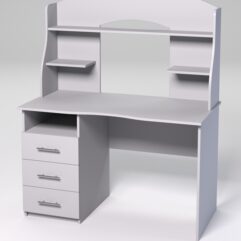 Компьютерный стол МЕНЕДЖЕР №43, Серый