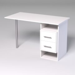 Компьютерный стол МЕНЕДЖЕР №44, Белый