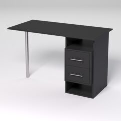 Компьютерный стол МЕНЕДЖЕР №44, Черный