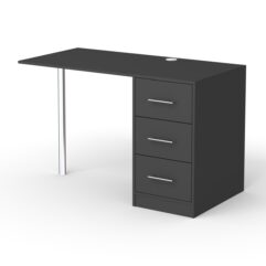 Компьютерный стол МЕНЕДЖЕР №45, Черный