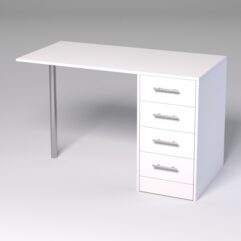 Компьютерный стол МЕНЕДЖЕР №46, Белый