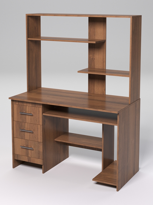 Компьютерный стол МЕНЕДЖЕР №47, Орех