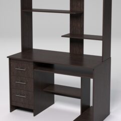 Компьютерный стол МЕНЕДЖЕР №47, Дуб Венге