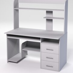 Компьютерный стол МЕНЕДЖЕР №49, Серый