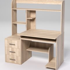 Компьютерный стол МЕНЕДЖЕР №50, Дуб Сонома