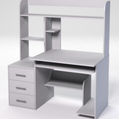 Компьютерный стол МЕНЕДЖЕР №50, Серый