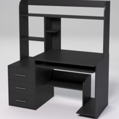 Компьютерный стол МЕНЕДЖЕР №50, Черный