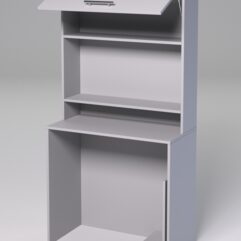 Компьютерный стол МЕНЕДЖЕР №51, Серый